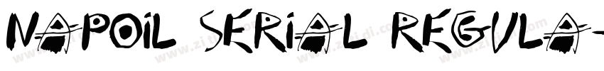 Napoil Serial Regula字体转换